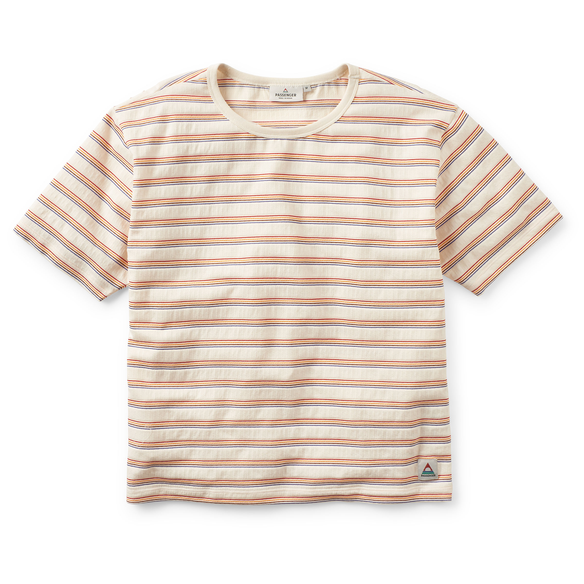 Passenger Retro Vibes Organic Cotton Damen T-Shirts beige Größe L Lifestyle Hautfreundlich