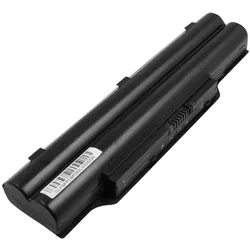 Avizar Akku Fujitsu LifeBook A530 AH530 (4 Zellen, 4400 mAh), Notebook Akku, Schwarz