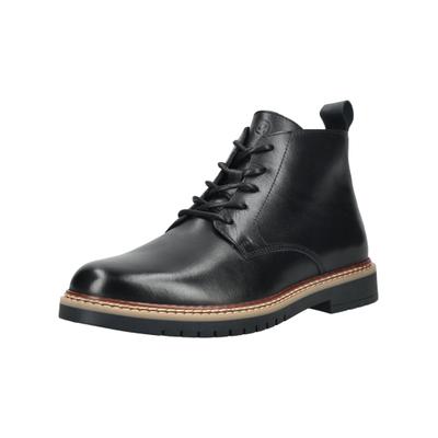 Schnürstiefelette ARA "Ara Stiefelette Leder", Damen, Gr. 42, schwarz, Leder, Schuhe Schnürstiefelette