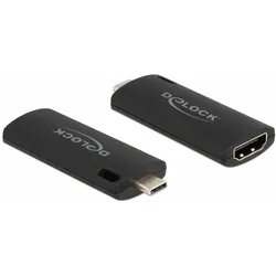 Delock HDMI Video Capture Stick USB Type-C (Mac, PC, Windows), Game Recorder, Schwarz