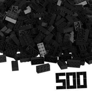 Simba-Blox 104118935 schwarze Bausteine, ab 4 Jahre, 500 Teile