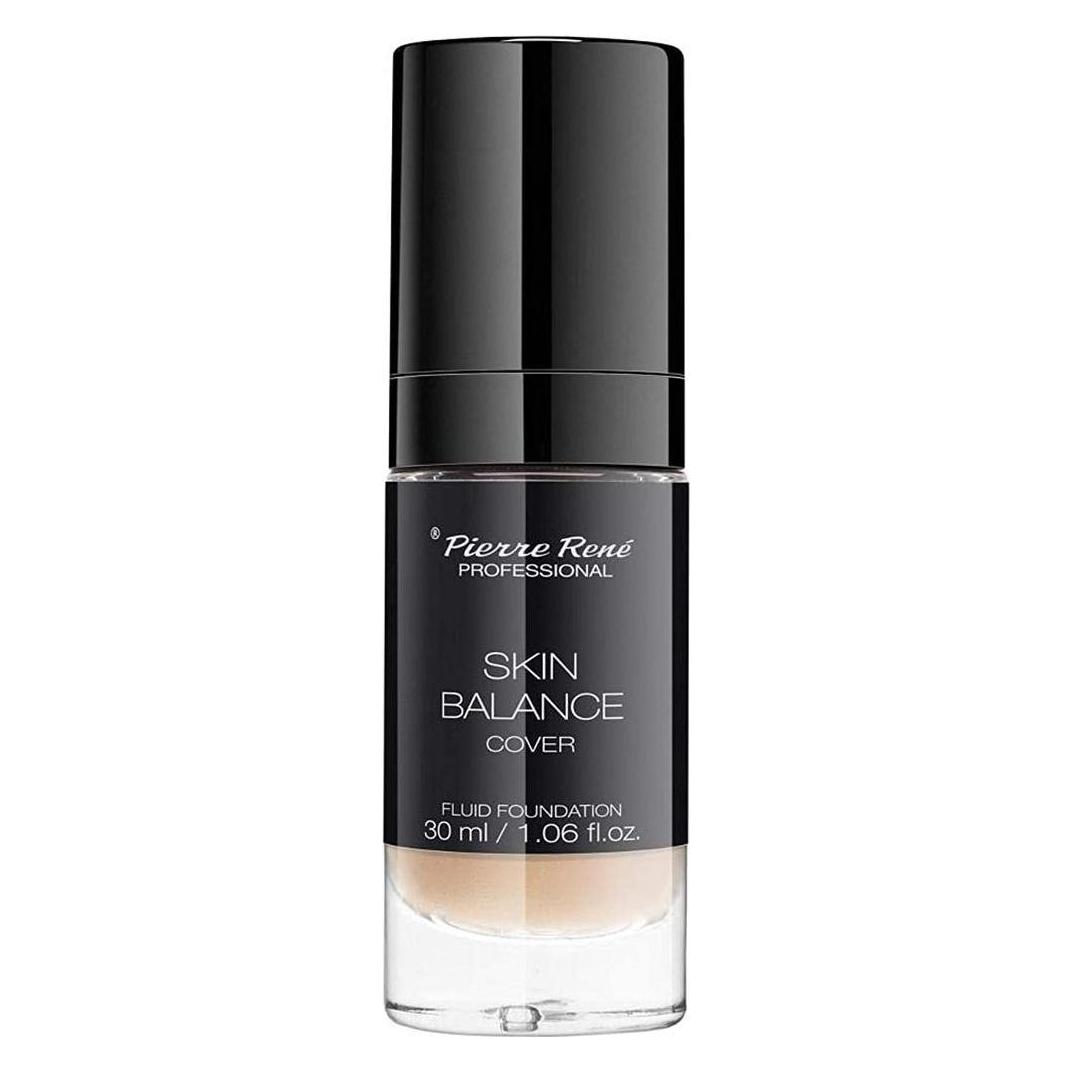Pierre Rene Professional PIERRE RENE Skin Balance Cover Fluid Foundation wodoodporny podkład kryjący 20 Nude 30ml (Nude) (3700467819715)