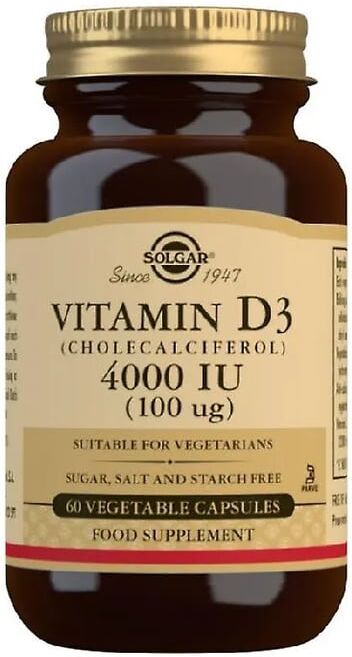Solgar Vitamina D3 4000UI 60 Caps