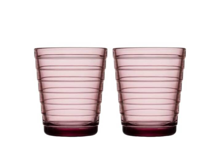 Iittala Lot de 2 Verres argentés