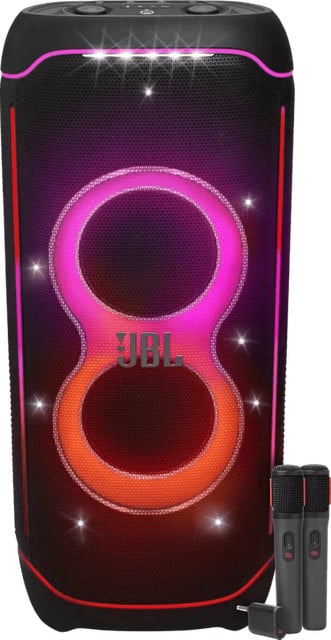 JBL Partybox Ultimate met draadloze microfoonset