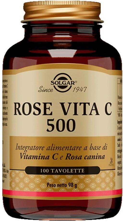 SOLGAR IT. MULTINUTRIENT SpA ROSE VITA  C500 100*Tavolette SOLGAR