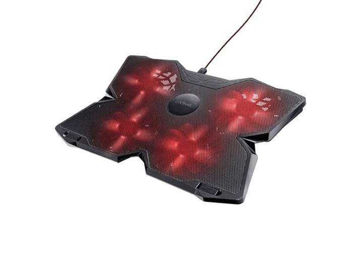 Trust Gaming Gxt 278 Yozu 20817 Koelstandaard Laptop Cooler, Tot 17,3 Inch, Zwart