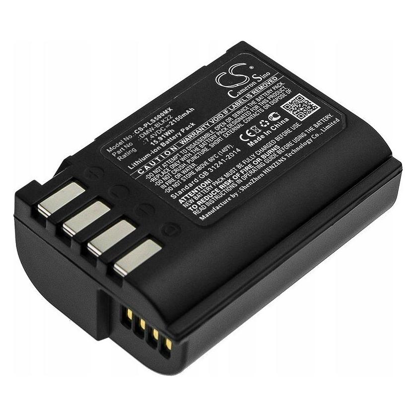 CS Cameron Sino Akumulator Bateria Typ Dmw-blk22 Gk - Panasonic Lumix Dc S5 S5k Gh5 G9 Gh5s / Cs-pls500mx (Kamera Akku) (CAMERON SINO)