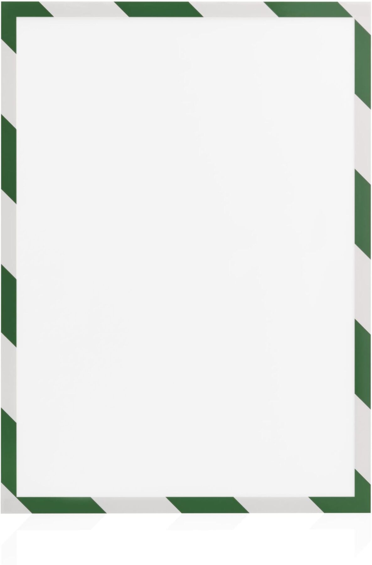 Magnetoplan magnetofix Magnetrahmen SAFETY, 5 Stück, A4, grün-weiß (1131445)