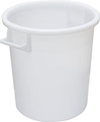 Tonne, aus HDPE, stapelbar 50 Liter, natur