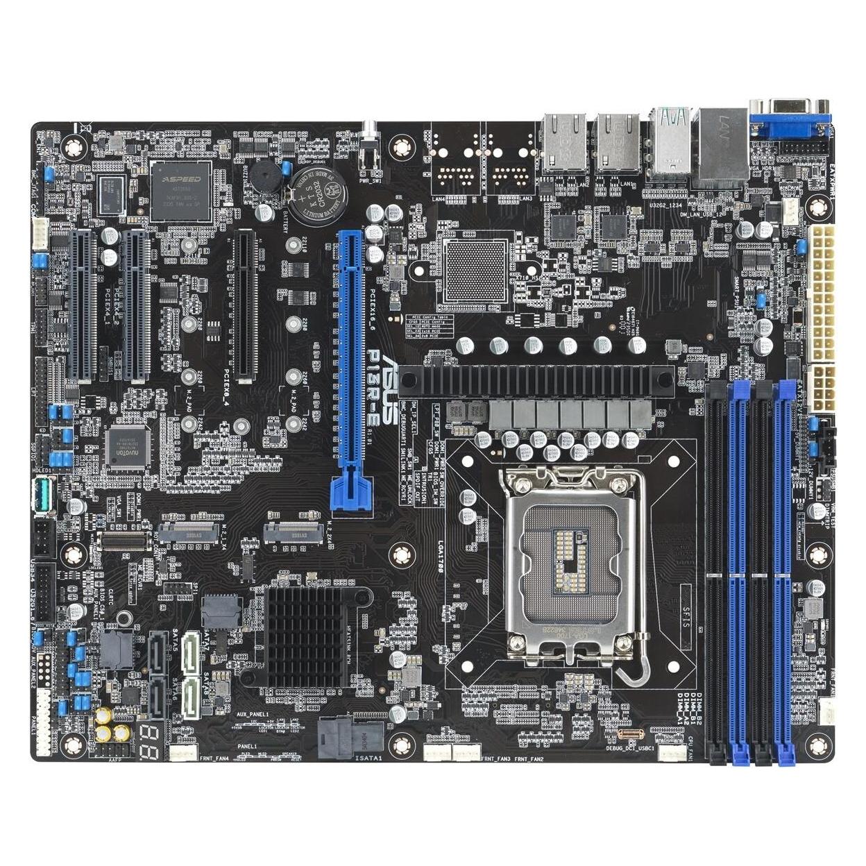 ASUS P13R-E Intel C266 LGA 1700 ATX (LGA 1700, Intel C266, ATX) (90SB0CS0-M0UAY1)