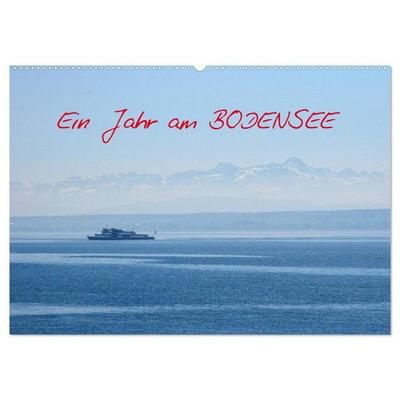 Ein Jahr am BODENSEE (Wandkalender 2026 DIN A2 quer), CALVENDO Monatskalender