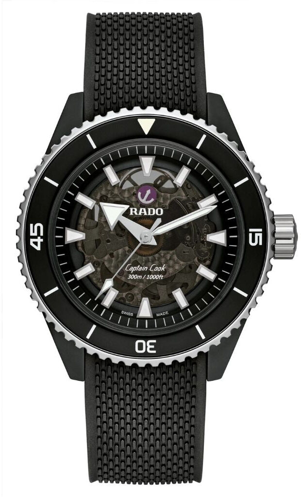 Rado Captain Cook High-Tech Ceramic R32127156, rannekello