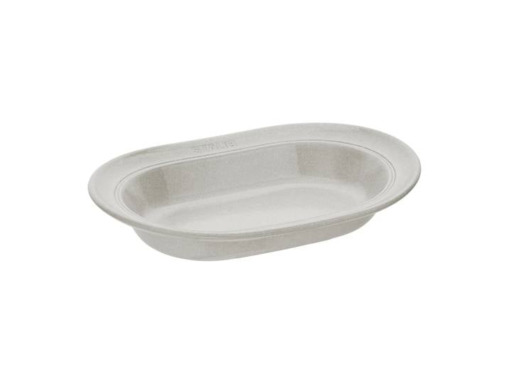 STAUB Plat oval Staub New White Truffle 25 cm