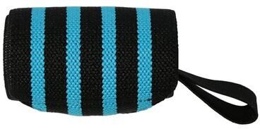 Market Central Wrist Wrap Strength Training Support Strap For Weight Lifting Gym Fitness Workouts light Blue