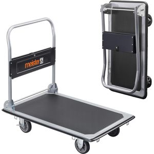 Meister Transportwagen 8985540, klappbar, 910 x 610 mm, mit Feststellbremse, Tragkraft 300 kg