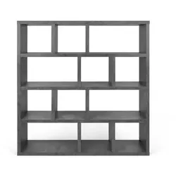 TemaHome Bücherregal Berlin Dekor Grau Beton