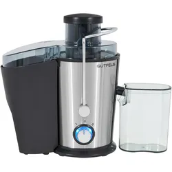 GGV Entsafter 400W JUICE 3010 eds/sw (5810025), Entsafter, Weiss, Silber, Schwarz