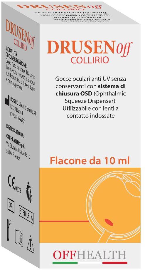 OFFHEALTH SpA DRUSENoff Collirio, 10 ml