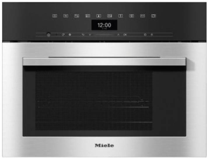 Miele - Four Encastrable Fonction Vapeur Dgm 7340 - Combiné Micro-Ondes - 100% Vapeur - Porte Froide