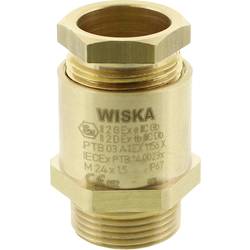 Wiska 10030000 Kabelverschraubung schlagfest, mit Dichtung M18 Messing Natur 1 St.