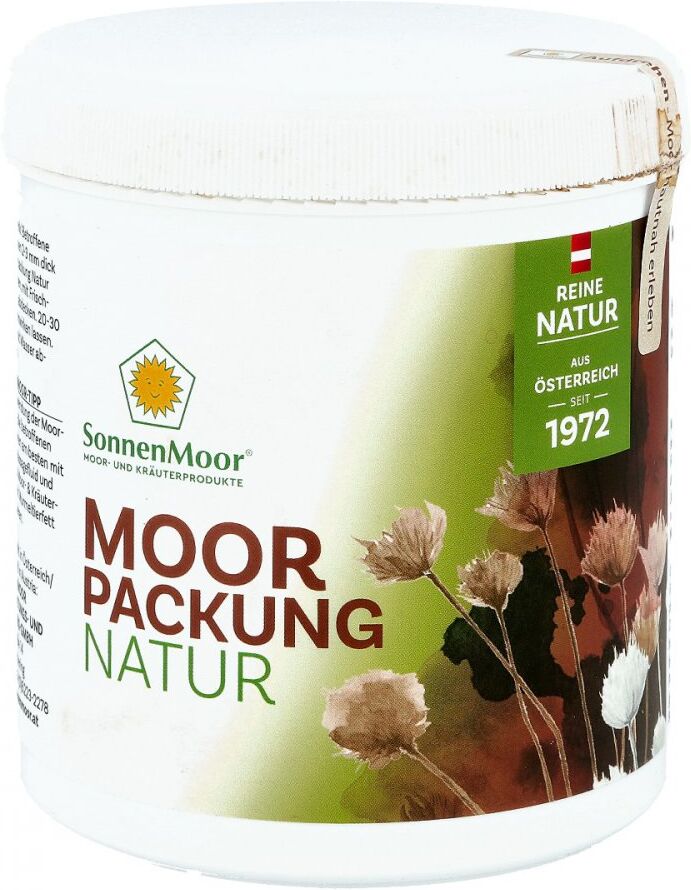 Moorpackung Natur für Gelenke+Bewegungsap.SonnenMoor