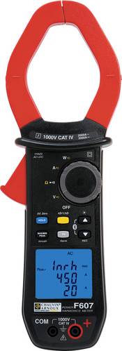 Chauvin Arnoux F607 Stromzange digital Datenlogger CAT IV 1000V Anzeige (Counts): 10000