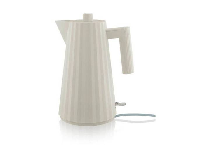Alessi Wasserkocher Wasserkocher 1,7 l 2400 W Plissé weiss, 1.70 l, Wasserkocher, 1,7 l, thermoplastisches Harz