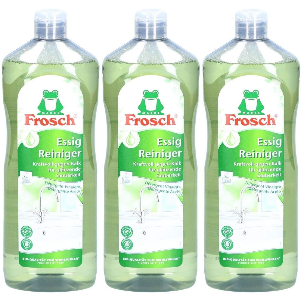 Frosch Reinigungsmittel Essig x3 3x1000 ml