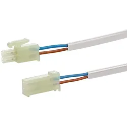 Brumberg 00536500 AMP-Leitung 2.000 mm mit Stecker und Kupplung, für 12 V-Lichtsysteme (AC)
