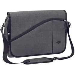 WEDO Laptoptasche Messenger Bag COLLEGE grau bis 39,6 cm (15,6 Zoll)