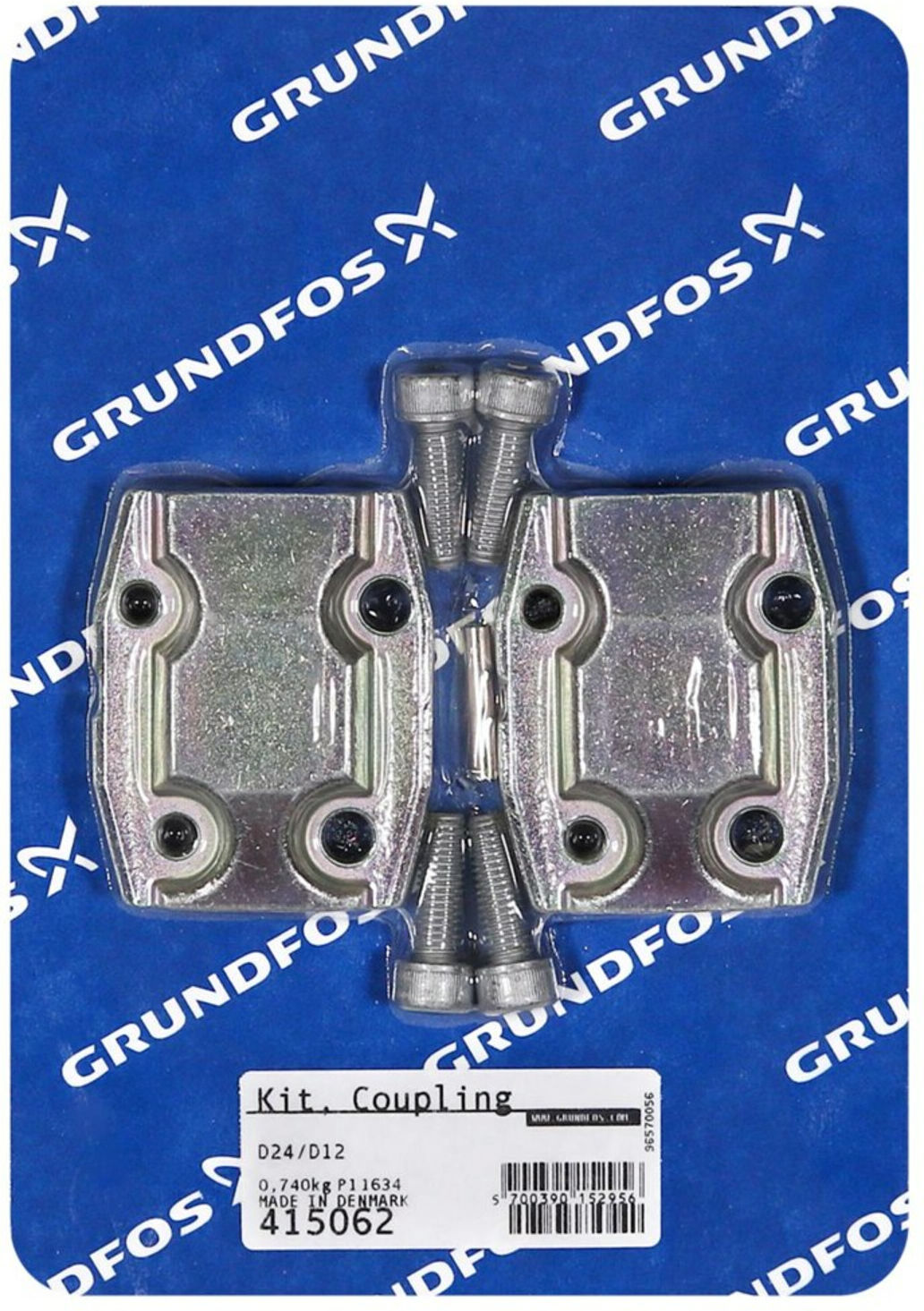 Grundfos Ersatzteil Kit Kupplung kpl. für Mehrfachverwendung D24/D12 (415062)