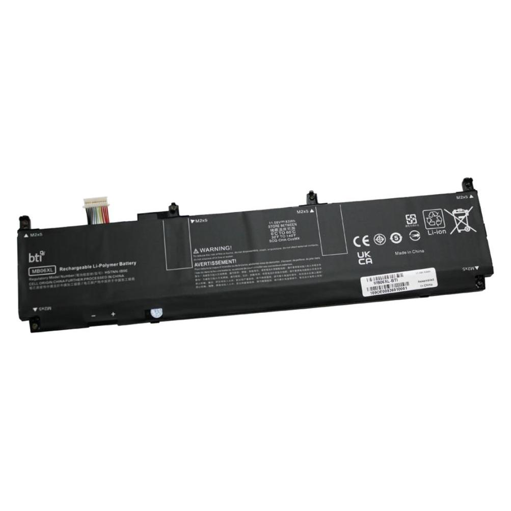 BTI Xtend Brand Replacement for mb06xl Battery for HP ZBook Studio G7 (6 Zellen, 6880 mAh) (MB06XL-BTI)