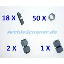 kleines Rollenset für alle Kodak Ngenuity Scanner Modelle mit Vortrennpad