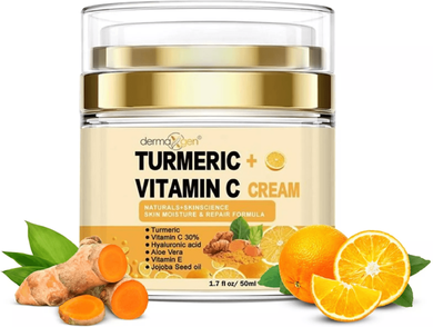 USA Free Shipping Shop Glow Boosting Vitamin C Turmeric Moisturizing Repairing Cream, Anti Aging Face Cream With Aloe Vera & Hyaluronic Acid Glow Boosting Vitamin C Turmeric Moisturizing Repairing Cream, Anti Aging Face Cream With Aloe Vera & Hyaluronic A