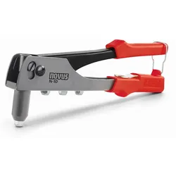 Novus Blindnietzangen-Set N-10 Blindnieten bis 5 mm 60 Nieten Koffer