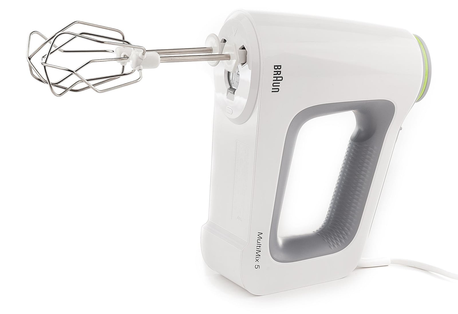 Braun handmixer HM 5100, wit/grijs