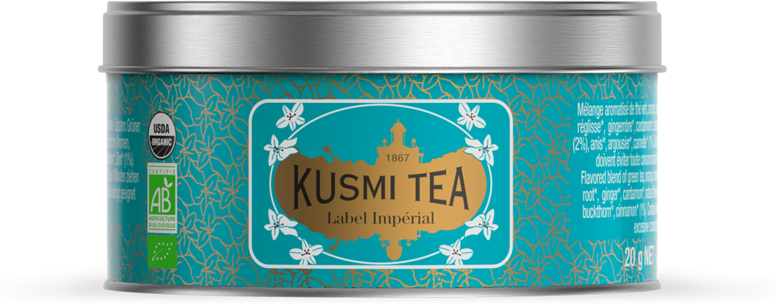 Imperial Label bio - Grüner tee Gewürze, zimt, bio - Kusmi Tea