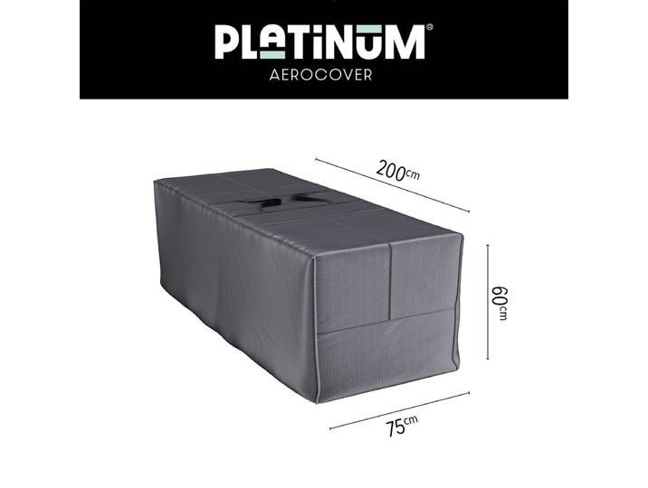 Platinum AeroCover - Tuinkussenhoes - 200x75xH60cm - Ademend - Hoge kleurechtheid