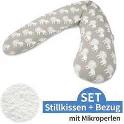 Theraline, Stillkissen, Stillkissen Stillkissen Das Original mit Mikroperlen-Füllung inkl. (38 x 190 cm)