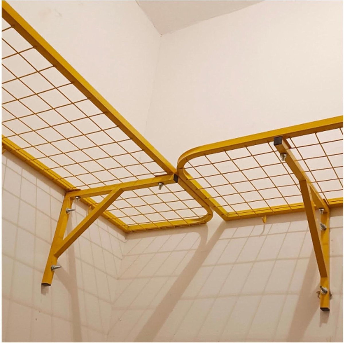 Gereedschap Organizer Grijs - Metalen Opbergrek voor Garage Opslag - B: 80 cm, D: 40 cm