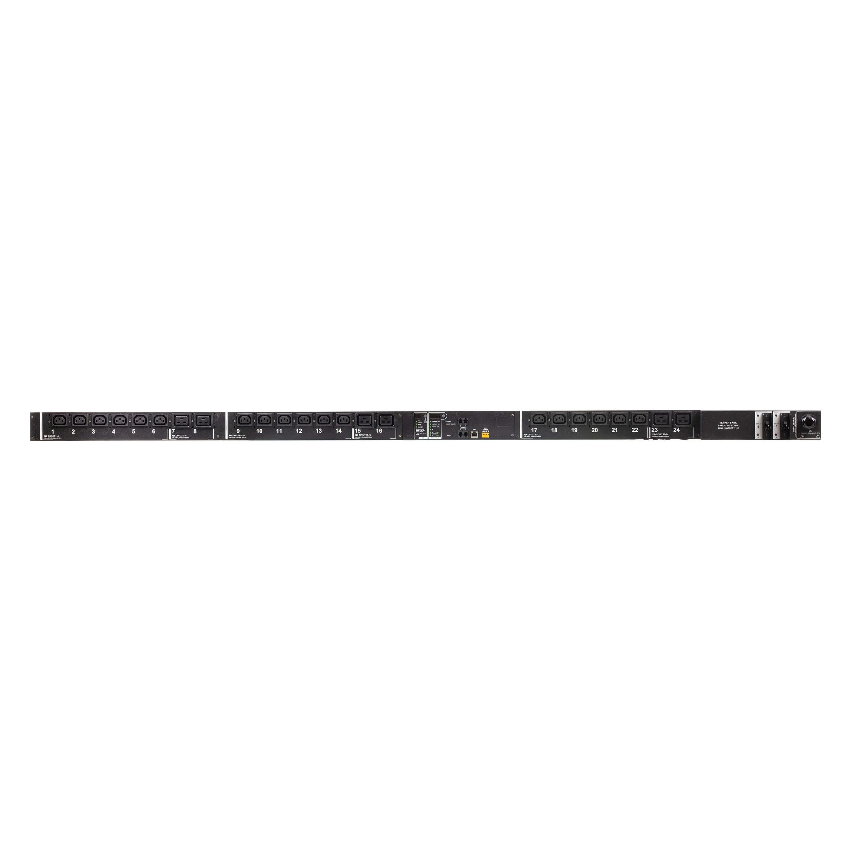 Aten PE8324G3-AX 24-Port 0U Intelligent PDU 30-A/32-A Schaltfunktion (PE8324G3-AX)