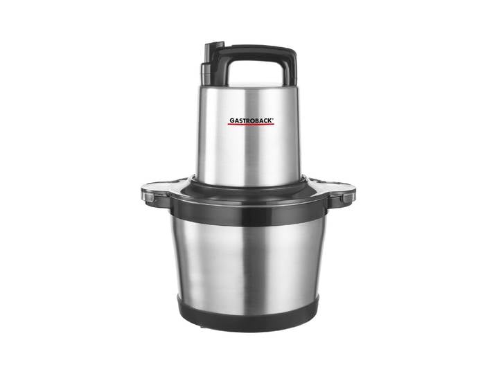 GASTROBACK Zerkleinerer Professional 5 l , silber (silberfarben), B:22cm H:36cm T:28,5cm, Zerkleinerer, Zerkleinerer