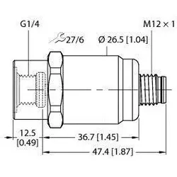 Turck Drucktransmitter PT1VR-1001-U1-H1141