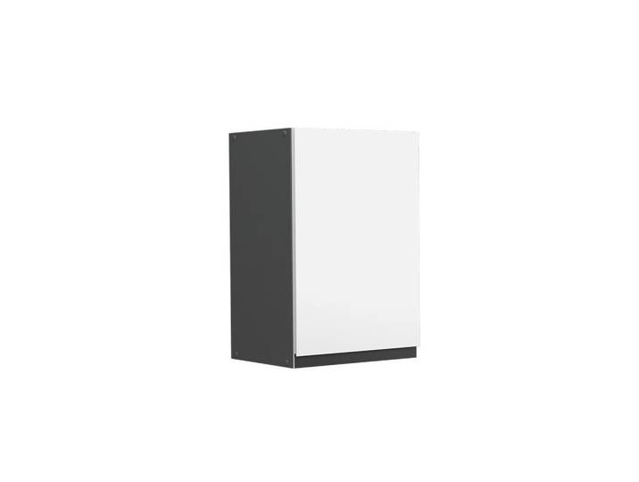 Vicco Hängeschrank R-Line Weiß 40 cm J-Shape, Weiß, Anthrazit, Holzwerkstoff, 1 Fächer, Rechteckig, 40x60x31 cm, Küchen, Küchenmöbel, Küchenschränke, Küchenoberschränke