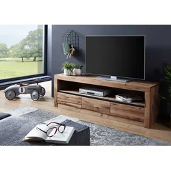 TV-Board Wild-/Zerreiche 165x42x55 Tabacco brown geölt MONTREUX #304