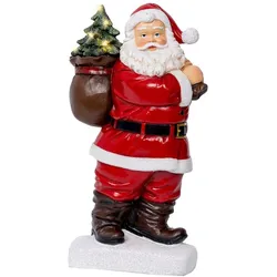 Kaemingk, Weihnachtsfiguren, Micro-Led-Weihnachtsmann Polyresin Steady Innenl