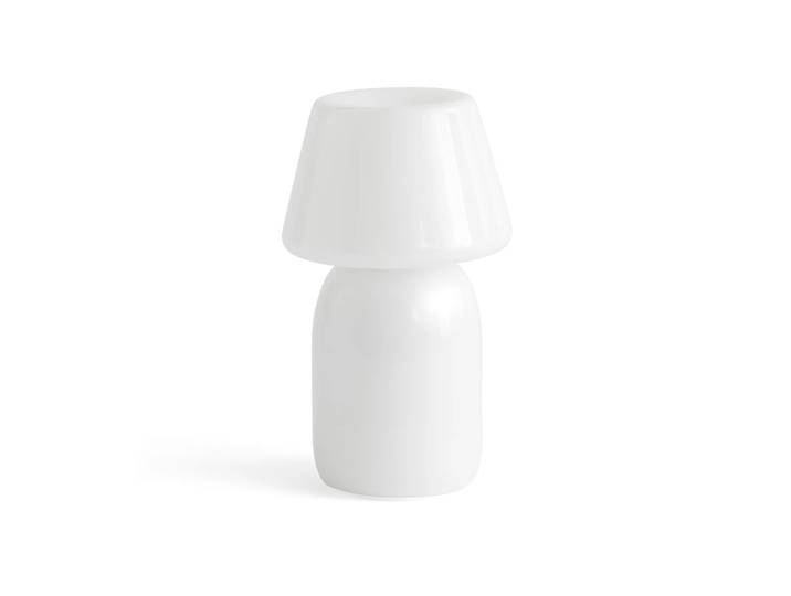 HAY Lampe de table portable Apollo Blanc