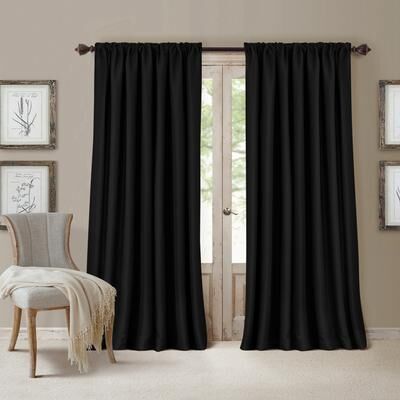 Threadmade All Seasons Blackout Window Curtain (Single Panel)