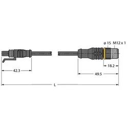 Turck Superseal-Steckverbinder TSS-2S-A- #100002052